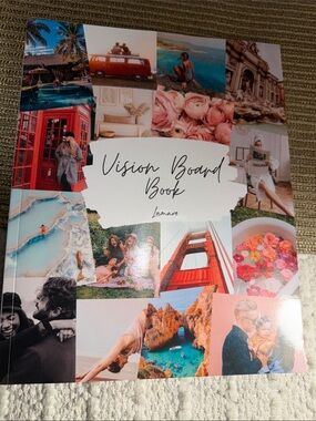 Lamare Vision Board Book Guided Goal Planner Journal Inspiration
